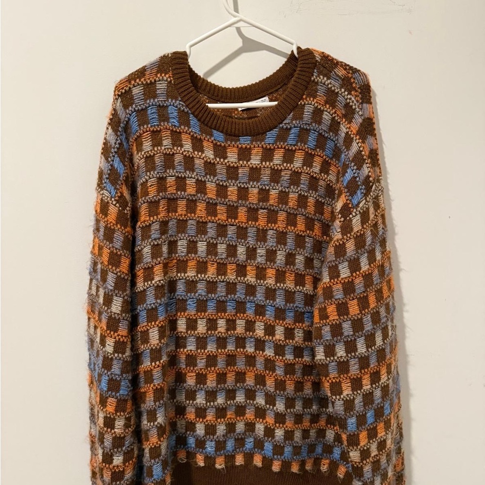 Zara Brown Knit Sweater - Picture 2 of 3